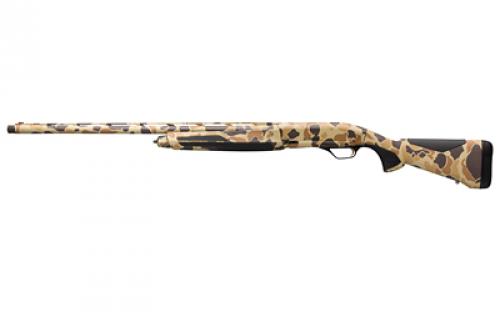 Browning Maxus II Camo, Sporting Shotgun, Semi-automatic, 12 Gauge 3.5, 28 Barrel, Vintage Tan Camo, Composite Stock, Fiber Optic Sight, 4 Rounds, Invector Plus Extended Chokes - Full, Mod, IC, Right Hand 011740204