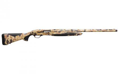 Browning Maxus II Camo, Sporting Shotgun, Semi-automatic, 12 Gauge 3.5", 26" Barrel, Vintage Tan Camo, Composite Stock, Fiber Optic Sight, 4 Rounds, Invector Plus Extended Chokes - Full, Mod, IC, Right Hand 011740205