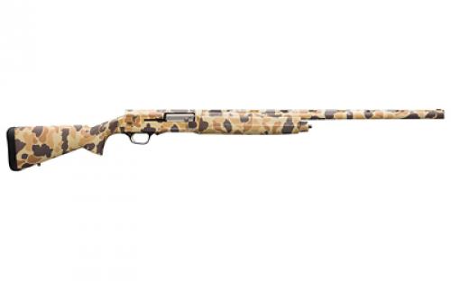 Browning A5 Camo, Sporting Shotgun, Semi-automatic, 12 Gauge 3.5", 28" Barrel, Vintage Tan Camo, Composite Stock, Fiber Optic Sight, 4 Rounds, Invector DS Chokes - Full, Mod, IC, Right Hand 0119082004