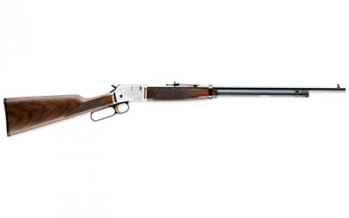 Browning BL-22 FLD, Grade II, Lever Action Rifle, 22LR, 20 Octagon Barrel, Blued Finish, Satin Nickel Receiver, Black Walnut Stock, Adjustable Sights, 15 Rounds 024105155