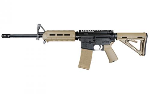 Black Rain Ordnance A2, Semi-automatic, AR, 223 Remington/556NATO, 16 Chromoly Barrel, Anodized Finish, Black, Flat Dark Earth Furniture, Magpul CTR Stock, Magpul MOE Grip, 30 Rounds, 1 Magazine BRO-21111703