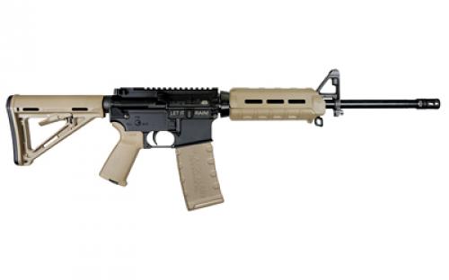 Black Rain Ordnance A2, Semi-automatic, AR, 223 Remington/556NATO, 16" Chromoly Barrel, Anodized Finish, Black, Flat Dark Earth Furniture, Magpul CTR Stock, Magpul MOE Grip, 30 Rounds, 1 Magazine BRO-21111703