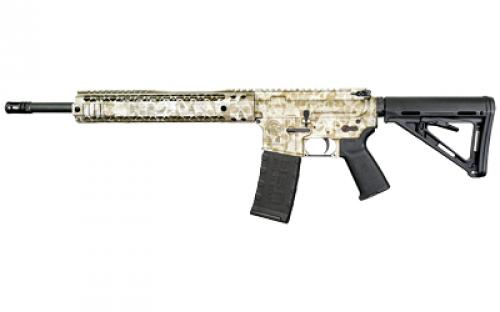 Black Rain Ordnance BRO-CRYPT-REDutomatic Rifle, AR, 223 Remington/556NATO, 16 Chrome-Moly Barrel, Anodized Finish, Red Skulls, 12 Free Float M-Lok Handguard, Magpul Pistol Grip, Magpul Stock, Black, 30 Rounds, 1 Magazine BRO-CRYPT-GRN