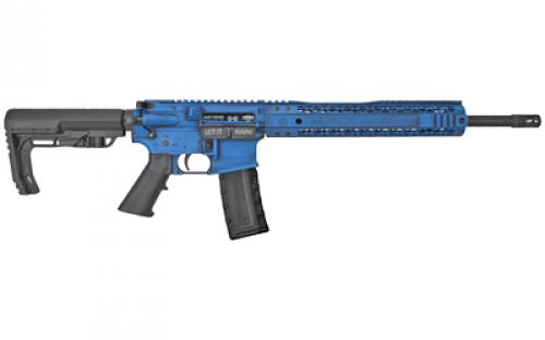 Black Rain Ordnance SPEC15, Semi-automatic Rifle, 223 Remington/556NATO, 16" Barrel, Cerakote Finish, Blue, Mission First Tactical Stock, 12" M-LOK Free Float Handguard, 30 Rounds, 1 Magazine BRO-SPEC15-SEABB