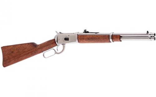 Rossi R92, Lever Action Rifle, 44 Magnum, 16 Round Barrel, Stainless Finish, Wood Stock, Adjustable Sights, 8 Rounds 920441693