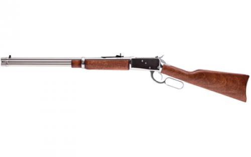 Rossi R92, Lever Action Rifle, 44 Magnum, 20 Round Barrel, Stainless Finish, Wood Stock, Adjustable Sights, 10 Rounds 920442093