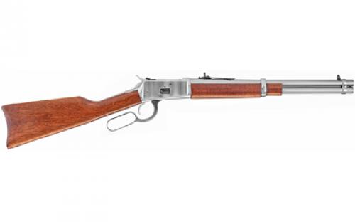 Rossi R92, Lever Action Rifle, 45 Long Colt, 16" Round Barrel, Stainless Finish, Wood Stock, Adjustable Sights, 8 Rounds 920451693