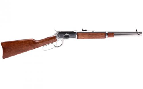 Rossi R92, Lever Action Rifle, 357 Magnum, 16 Round Barrel, Stainless Finish, Wood Stock, Adjustable Sights, 8 Rounds 923571693