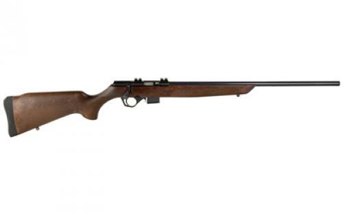 Rossi RB22, Bolt Action Rifle, 22WMR, 21" Barrel, Blued Finish, Adjustable Sights, Wood Stock, 10 Rounds, 1 Magazine RB22W2111WD