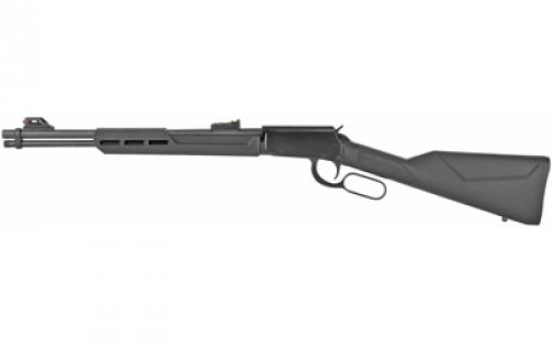 Rossi RL22, Lever Action, 22LR, 18 Barrel, Black Oxide Finish, Black, Synthetic Stock, Adjustable Sights, 15 Rounds RL22181SY