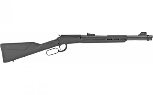 Rossi RL22, Lever Action, 22LR, 18" Barrel, Black Oxide Finish, Black, Synthetic Stock, Adjustable Sights, 15 Rounds RL22181SY