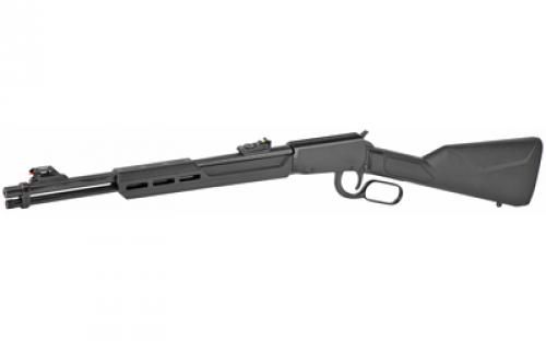 Rossi RL22, Lever Action, 22LR, 18" Barrel, Black Oxide Finish, Black, Synthetic Stock, Adjustable Sights, 15 Rounds RL22181SY