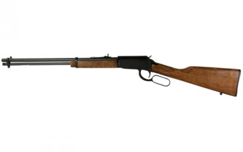 Rossi Rio Bravo, Lever Action, 22 WMR, 20 Barrel, Blued Finish, Wood Stock, Adjustable Sights, 12 Rounds RL22W201WD