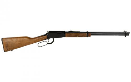 Rossi Rio Bravo, Lever Action, 22 WMR, 20" Barrel, Blued Finish, Wood Stock, Adjustable Sights, 12 Rounds RL22W201WD