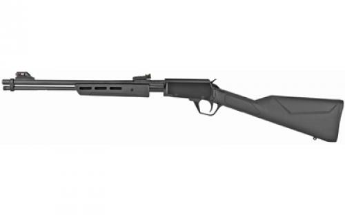 Rossi RP22, Pump Action Rifle, 22LR, 18 Barrel, Matte Finish, Black, Synthetic Stock, Adjustable Sights, 15 Rounds RP22181SY