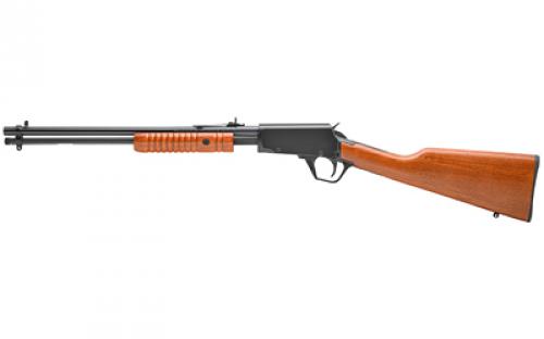 Rossi RP22, Pump Action Rifle, 22LR, 18 Barrel, Matte Finish, Black, Wood Stock, Adjustable Sights, 15 Rounds RP22181WD