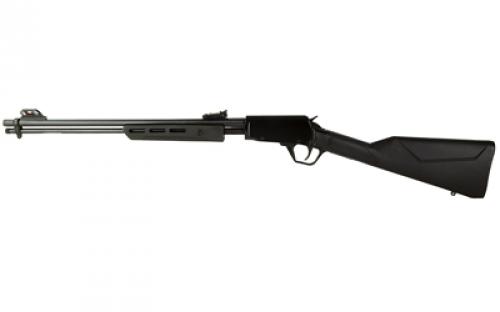 Rossi Rossi Gallery, Pump Action Rifle, 22 WMR, 20 Barrel, Matte Finish, Black, Synthetic Stock, Adjustable Sights, 12 Rounds RP22W201SY