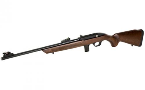 Rossi RS22, Semi-automatic Rifle, 22LR, 18" Barrel, Matte Finish, Black, Wood Stock, 10 Rounds, 1 Magazine RS22L1811WD