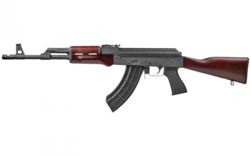 Century Arms VSKA, Semi-automatic Rifle, AK, 7.62X39, 16.25 Chrome Moly Barrel, Wood Stock, Chevron Compensator, Black, Russian Red Furniture, 30 Rounds, 1 Magazine RI4335-N