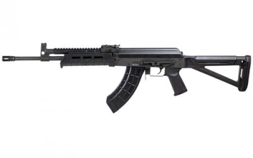 Century Arms VSKA Ultimak Tactical MOE, Semi-automatic, AK47, 7.62X39, 16.5 Barrel with Ultimak Gas Tube, Combination Front Sight/Gas Block, Birdcage Flash Hider, Black, Magpul MOE Grip and Fixed Stock, 30 Rounds, 1 Magazine RI4378-N