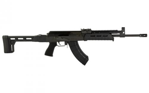 Century Arms VSKA Tactical, Semi-automatic Rifle, AK, 7.62X39,  16.5" Barrel, Matte Finish, Black, Magpul MOE AK Grip, Folding Stock, Adustable Sights, Magpul MOE AK Handguard, Gas Tube Picatinny Rail, 30 Rounds, 1 Magazine RI4388-N