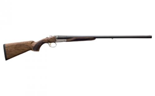 Charles Daly 512 Superior, Side by Side Shotgun, 12 Gauge, 3 Chamber, 28 Barrel, Blued Finish, Walnut Stock With Checkered Pattern, Fiber Optic Sight, 2 Rounds, Includes 5 Choke Tubes (Beretta/Benelli)- F,IM,M,IC,C 930.355