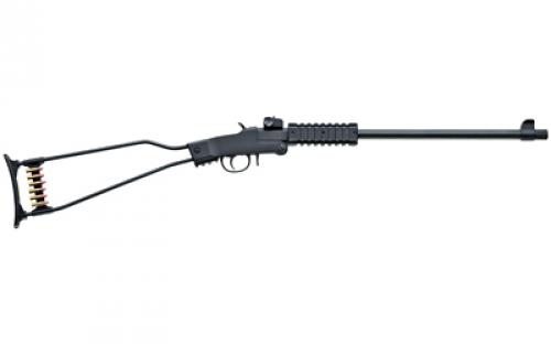 Chiappa Firearms Little Badger Single Shot, 22LR, 16.5 Threaded Barrel, 1/2x28, Blued Finish, Black, Wire Stock, Picatinny Forend, 1 Round 500.092