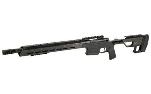 Christensen Arms MPR, Bolt Action Rifle, 308 Winchester, 16" Carbon Fiber Wrapped Barrel, 1:10 Twist, Threaded 5/8x24, Adjustable Side Baffle Muzzle Brake, Anodized Finish, Black, Adjustable Folding Stock, M-LOK Compatible Forend, 20 MOA Rail, Trigger Tech Flat Faced Trigger, 5 Rounds, 1 AICS Magazine 801-03001-00