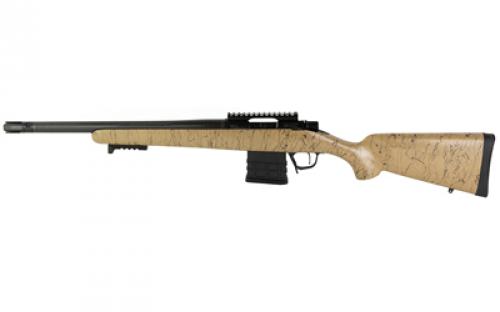 Christensen Arms Ridgeline Scout, Bolt Action Rifle, 308 Winchester, 16 Carbon Fiber Wrapped Threaded Barrel, 5/8x24, 3-Prong Flash Hider, 1:10 Twist, Black Nitride Finish, Tan/Black Carbon Fiber Composite Stock, TriggerTech Flat Trigger, 5 Rounds, 1 Magazine 801-06120-00