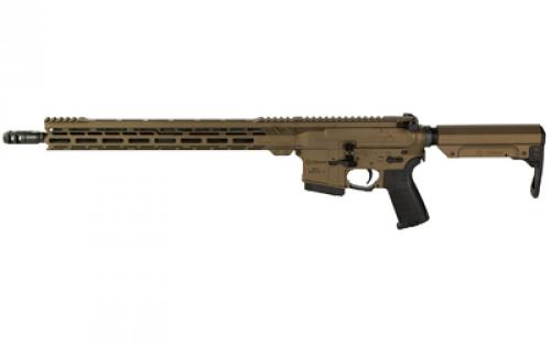 CMMG Resolute MK4, Semi-automatic Rifle, 350 Legend, 16.1 Barrel, Threaded 1/2x28, ZEROED SR Brake, Cerakote Finish, Midnight Bronze, ZEROED Polymer Grip, 15 Free Float M-LOK Handguard, CMMG Ripstock, Manual Safety, 10 Rounds, 1 Magazine, BLEM (Scratches on Lower and Damaged Case) 35A5FDC-MB