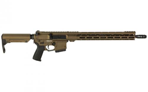 CMMG Resolute MK4, Semi-automatic Rifle, 350 Legend, 16.1" Barrel, Threaded 1/2x28, ZEROED SR Brake, Cerakote Finish, Midnight Bronze, ZEROED Polymer Grip, 15" Free Float M-LOK Handguard, CMMG Ripstock, Manual Safety, 10 Rounds, 1 Magazine, BLEM (Scratches on Lower and Damaged Case) 35A5FDC-MB