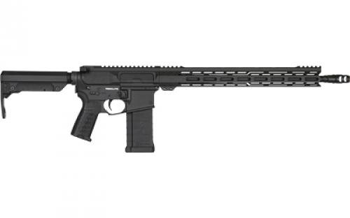 CMMG Resolute MK4, Semi-automatic Rifle, 5.7X28MM, 16.1" Barrel, Threaded 1/2x28, ZEREOED SR Brake, Cerakote Finish, Armor Black, 15" Free Float M-LOK Handguard, ZEROED Polymer Grip, CMMG Ripstock, Manual Safety, 32 Rounds, 1 Magazine 54A40BE-AB