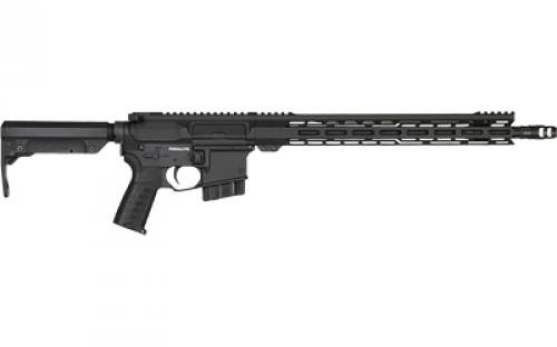 CMMG Resolute MK4, Semi-automatic Rifle, 6MM ARC, 16.1"Barrel, Threaded 5/8x24, ZEROED SR Brake, Cerakote Finish, Armor Black, ZEROED Polymer Grip, 15" Free Float M-LOK Handguard, CMMG RipStock, Manual Safety, 10 Rounds, 1 Magazine 60A10B5-AB