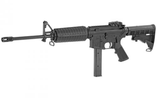 Colt's Manufacturing AR6951 Semi-automatic AR, 9MM, 16.1" Barrel, Threaded 1/2X28, Magpul Flip Sights, Black Finish, 4 Position Collapsible Stock, 32 Rounds, 1 Magazine AR6951