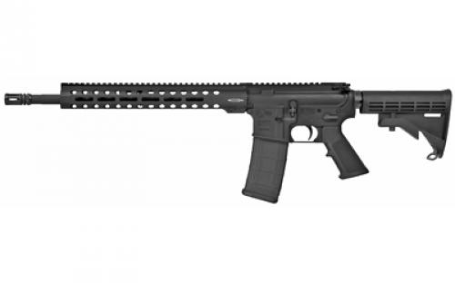 Colt's Manufacturing Trooper, Semi-automatic Rifle, AR, 223 Remington/556NATO, 16.1 Barrel, Threaded 1/2X28, Anodized Finish, Black, Centurion Arms Free Float M-LOK Handguard, A2 Grip, Collapsible Stock, 30 Rounds, 1 Magpul PMAG Magazine LE6920-R