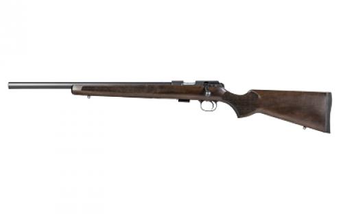 CZ 457 Varmint, Bolt Action Rifle, 22 LR, 20 Cold Hammer Forged Barrel, Matte Finish, Black, Wood Stock, 5 Rounds, 1 Magazine, Left Hand 02392