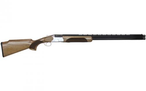 CZ Redhead Premier Target, Over/Under, 12 Gauge, 3 Chamber, 30 Barrel, Silver Finish, Walnut Stock, 2 Rounds 06459