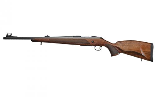 CZ 600 Lux, Bolt Action Rifle, 223 Remington, 20 Barrel, Threaded Barrel, M15X1 Thread Pitch, Walnut Stock, Fiber-Optic Front and Rear Adjustable Sights, Drilled and Tapped, 2 Position Safety, Detachable Magazine, Adjustable Trigger, Walnut Bolt Knob, 5 Rounds, Right Hand 07301