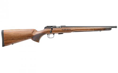 CZ 457 Royal, Bolt Action, 22 LR, 16 Threaded Barrel, 1/2x20 Thread Pitch, Blued Finish, Walnut Stock, 5 Round 02370