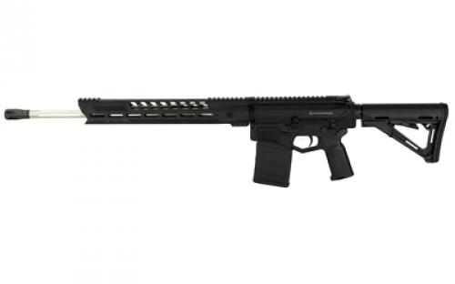 Diamondback Firearms DB10, Semi-automatic Rifle, 6.5 Creedmoor, 20 Stainless Steel Barrel, 15 MLOK V Rail, Black Finish, 1-(20 Round PMAG) and 1-(5 Round Metal Mag) DB1033M001