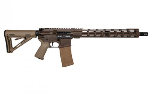 Diamondback Firearms DB15, Semi-automatic Rifle, AR, 556 Nato/223 Remington, 16 Barrel, Carbine Length Gas System, Cerakote Finish, Brown, 15 Free Float M-LOK Handguard, Flat Dark Earth Furniture, Magpul MOE Stock and Grip, 30 Rounds, 1 Magazine DB1717K131