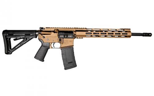 Diamondback Firearms DB15 300BLK, Semi-automatic Rifle, 300 Blackout, 16 Barrel, 1:8 Twist, Burnt Bronze Finish, 30Rd, 12 MLOK Rail, MOE Grip, MOE Carbine Stock DB1718B041