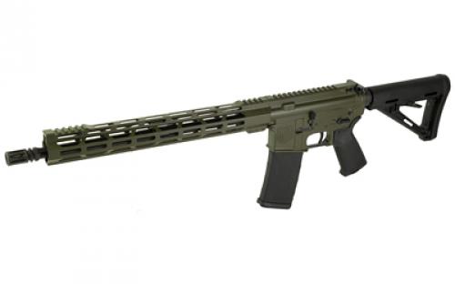 Diamondback Firearms DB15, Semi-automatic Rifle, AR, 223 Remington/556NATO, 16" Barrel, Mil Spec OD Green, 6 Position Stock, 15" MLOK Handguard, 30 Round, 1 Magazine DB171AK201