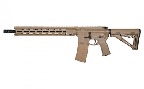 Diamondback Firearms DB15, Semi-automatic Rifle, AR, 223 Remington/556NATO, 16 Barrel, DB Obsidian Muzzle Brake, Mid-Length Gas System, Cerakote Finish, Flat Dark Earth, 15 MLOK V4 S Rail, Warhammer Charging Handle, Magpul CTR Stock, Magpul MOE K2 Grip, 30 Rounds, 1 Magazine DB1784K061