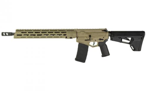 Diamondback Firearms DB15 DIAMOND, Semi-automatic, AR, 223 Remington/556NATO, 16 Barrel, Muzzle Brake, 15 M-LOK S Rail, Flat Dark Earth Finish, Magpul ACS, Magpul Pistol Grip, Magpul MBUS PRO Sights, 30 Round, 1 Magazines DB1874K061