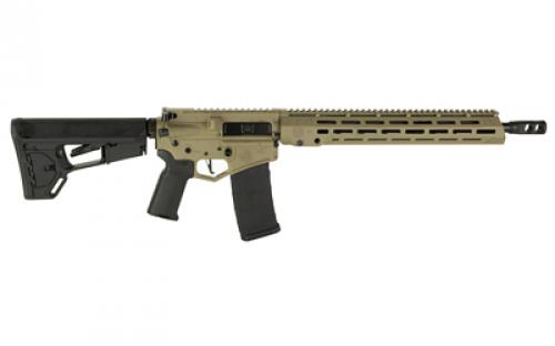 Diamondback Firearms DB15 DIAMOND, Semi-automatic, AR, 223 Remington/556NATO, 16" Barrel, Muzzle Brake, 15" M-LOK S Rail, Flat Dark Earth Finish, Magpul ACS, Magpul Pistol Grip, Magpul MBUS PRO Sights, 30 Round, 1 Magazines DB1874K061