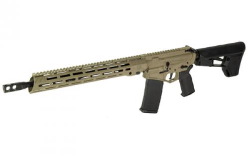 Diamondback Firearms DB15 DIAMOND, Semi-automatic, AR, 223 Remington/556NATO, 16" Barrel, Muzzle Brake, 15" M-LOK S Rail, Flat Dark Earth Finish, Magpul ACS, Magpul Pistol Grip, Magpul MBUS PRO Sights, 30 Round, 1 Magazines DB1874K061