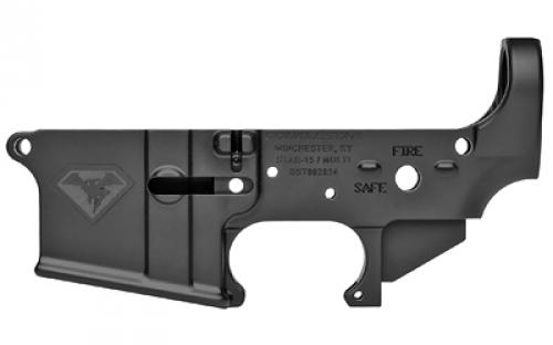 Doublestar Corp. Stripped Lower, STAR-15, Semi-automatic, 223 Remington/5.56 NATO, Anodized Finish, Black DSCL101