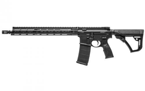 Daniel Defense DDM4V7, Semi-automatic Rifle, 223Rem/556NATO, 16 Cold Hammer Forged Barrel, 1:7 Twist, Matte Finish, Black, Daniel Defense Furniture, Daniel Defense Flash Suppressor, Daniel Defense MFR XS 15 Handguard, 32 Rounds, 1 Magazine 02-128-02081-047