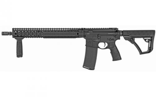 Daniel Defense DDM4V9, Semi-automatic Rifle, AR, 223 Rem/556NATO, 16 Hammer Forged Barrel, Black Finish, Daniel Defense Furniture, 32 Round, 1 Magazine 02-145-15175-047